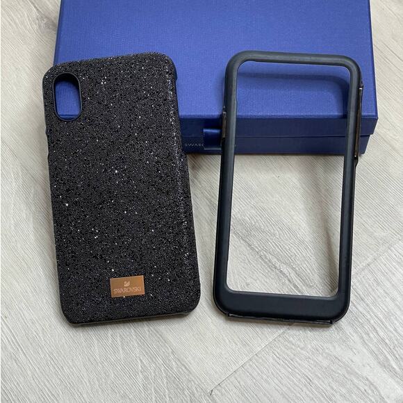 Swarovski High Smartphone Case with Bumper iPhone X/XS Case in Black - Picture 3 of 8